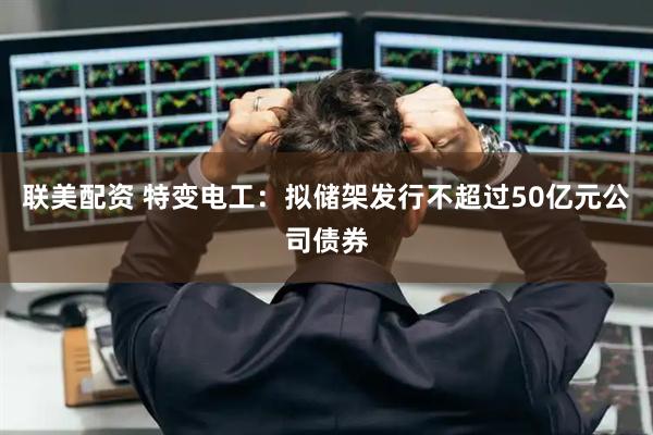 联美配资 特变电工：拟储架发行不超过50亿元公司债券